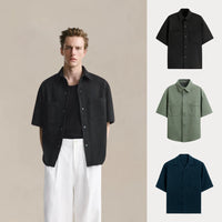 BUY 1, GET 3 – UNISEX CORE COMFORT TEE SET - BLACK • GREEN • NAVY / S